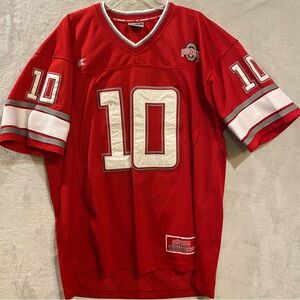 Ohio State Jersey Men’s Large Red #10 Lettering Sewn On
Colosseum Spellout